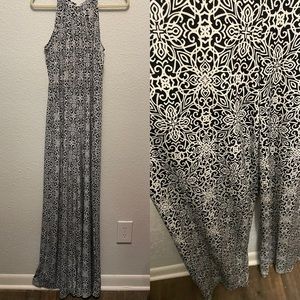 Paisley print jumpsuit XL